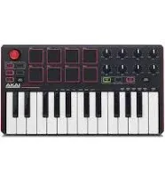 AKAI MPK Mini MK3 mkIII Black Compact Keyboard 25-key Pad Controller