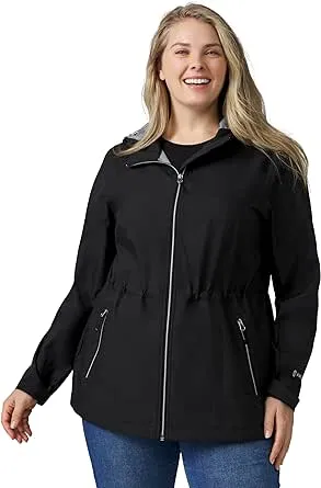 Free Country Women's Plus Size X2O Anorak Rain Jacket