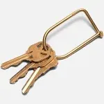 Craighill Wilson Keyring Brass