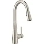 Moen 7864EWSRS Sleek Spot Resist Stainless One-Handle Pulldown Kitchen Faucet