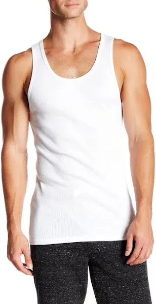 Calvin Klein Men's Cotton Classic Fit 3-Pack Tank Top - Black - XXL