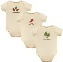 Touched by Nature Unisex Baby Organic Cotton Bodysuits