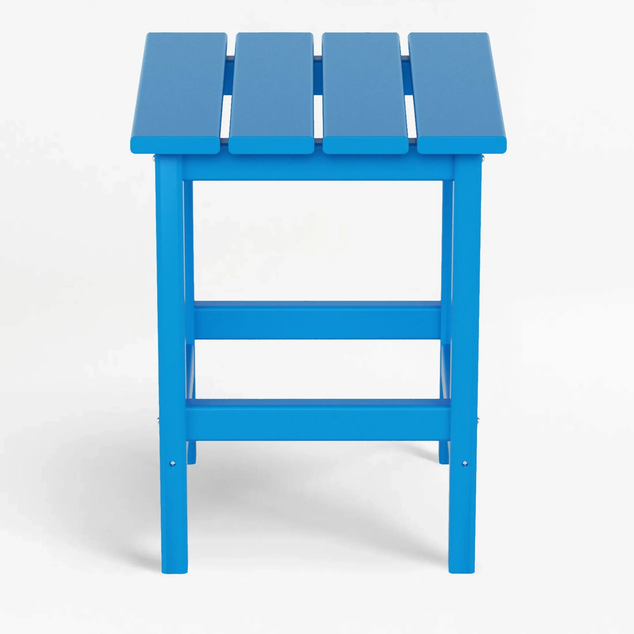 WestinTrends Outdoor Patio Adirondack Side Table, Pacific Blue