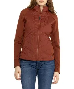 Smartwool Womens Smartloft Merino Wool Jacket Pecan Brown