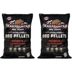 Bear Mountain BBQ Premium All Natural Hardwood Mesquite Smoker Pellets (2 Pack)