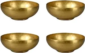 Serene Spaces Living Antique Brass Decorative Bowl | adamsbargainshop