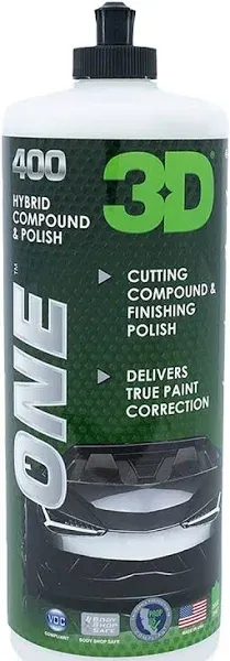 3D One Hybrid Compound & Polish