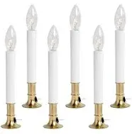 Creative Hobbies Electric Window Candle Pack of 6