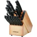 Farberware 5267916 FW EK 16PC Cutlery Set Nat BLock