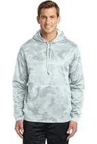 Sport-Tek Sport-Wick CamoHex Fleece Hooded Pullover