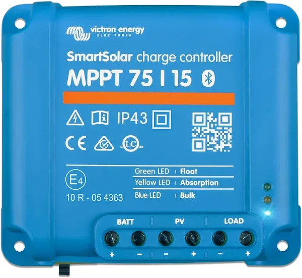 Victron MPPT 75/15 SmartSolar Charge Controller