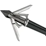 Muzzy 298 Trocar HBX Broadhead Chisel Tip Stainless Steel Ferrule Blades 100 gr3 Per Pack - 298