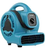 XPOWER P-80-Blue 3-Speed Air Mover - 600 CFM, 115V