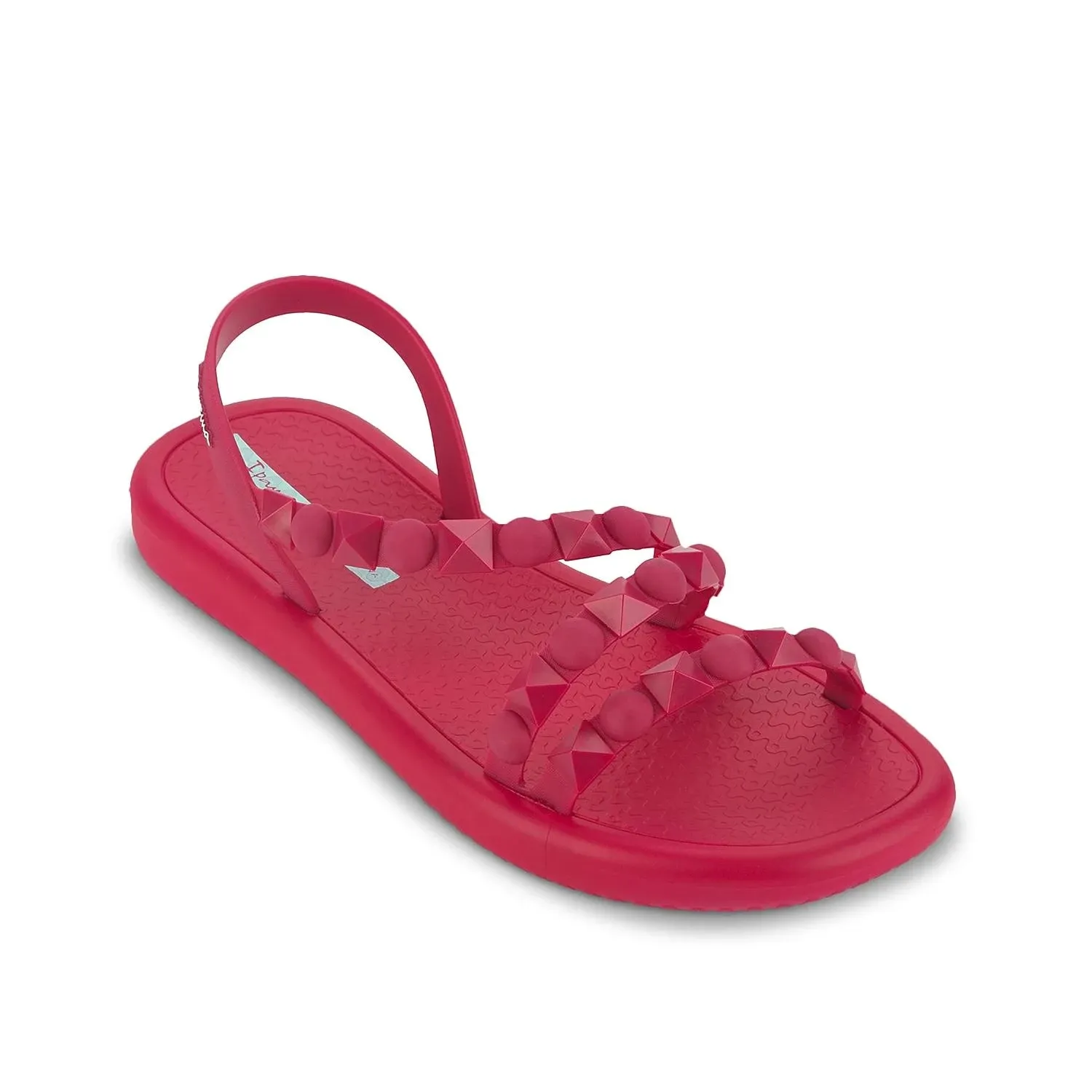 Ipanema MEU Sol Flatform Dark Pink Sandals for Women Size 6