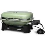 Weber Lumin Compact Electric Grill - Seafoam Green