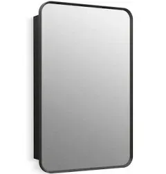 KOHLER Verdera 22-in x 34-in Surface/Recessed Mount Polished Chrome Mirrored Medicine Cabinet