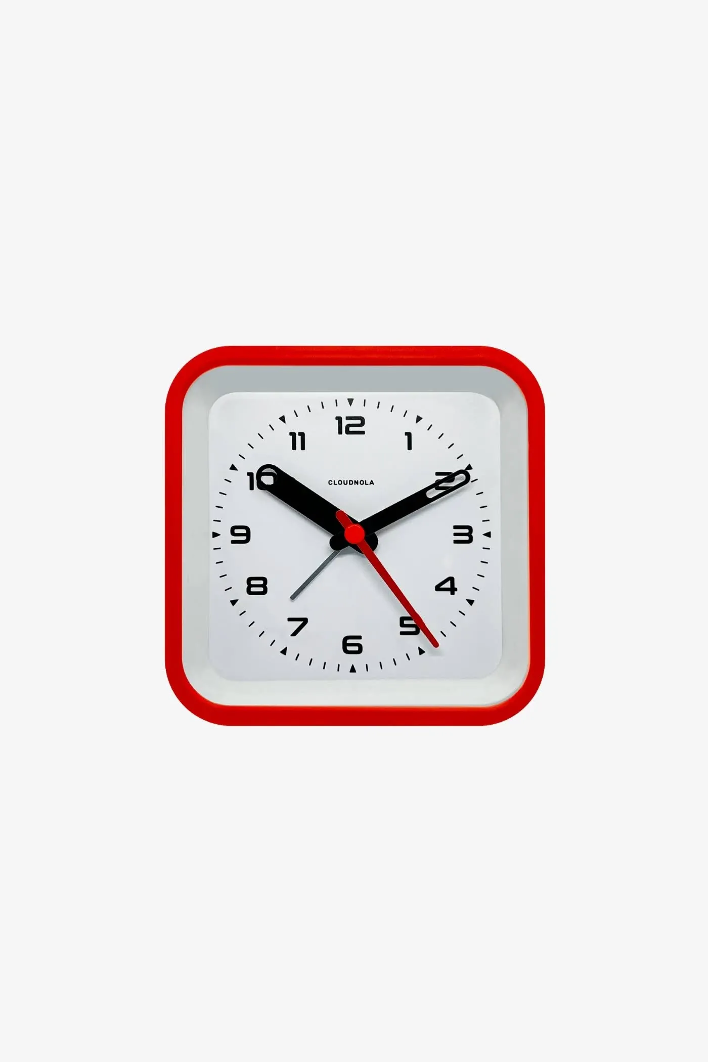 Cloudnola Railway Alarm Clock Red