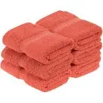 SUPERIOR 6-piece Egyptian Cotton Washcloth Set