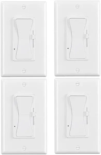 0-10V LED Dimmer Switch, Low Voltage Dimmer Switch for Dimmable LED Lights, CFL,