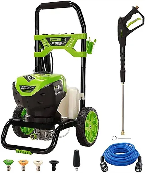 Greenworks 2300-PSI 14 Amp 2.3-GPM Brushless Pressure Washer GPW2300 5118002VT