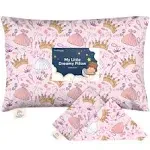  Toddler Pillowcase for 13X18 Pillow - Organic Standard 13x18 Dear Princess