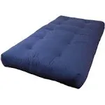 Blazing Needles Renewal 8-Inch Twill Twin-size Futon Mattress - Navy