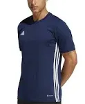 Adidas Men's Tabela 23 Soccer Jersey, Team Navy Blue/White / XL