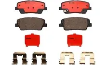 Disc Brake Pad Set-Premium NAO Ceramic OE Equivalent Pad Brembo P30063N