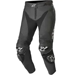 Alpinestars Track V2 Leather Pants (56, Black)