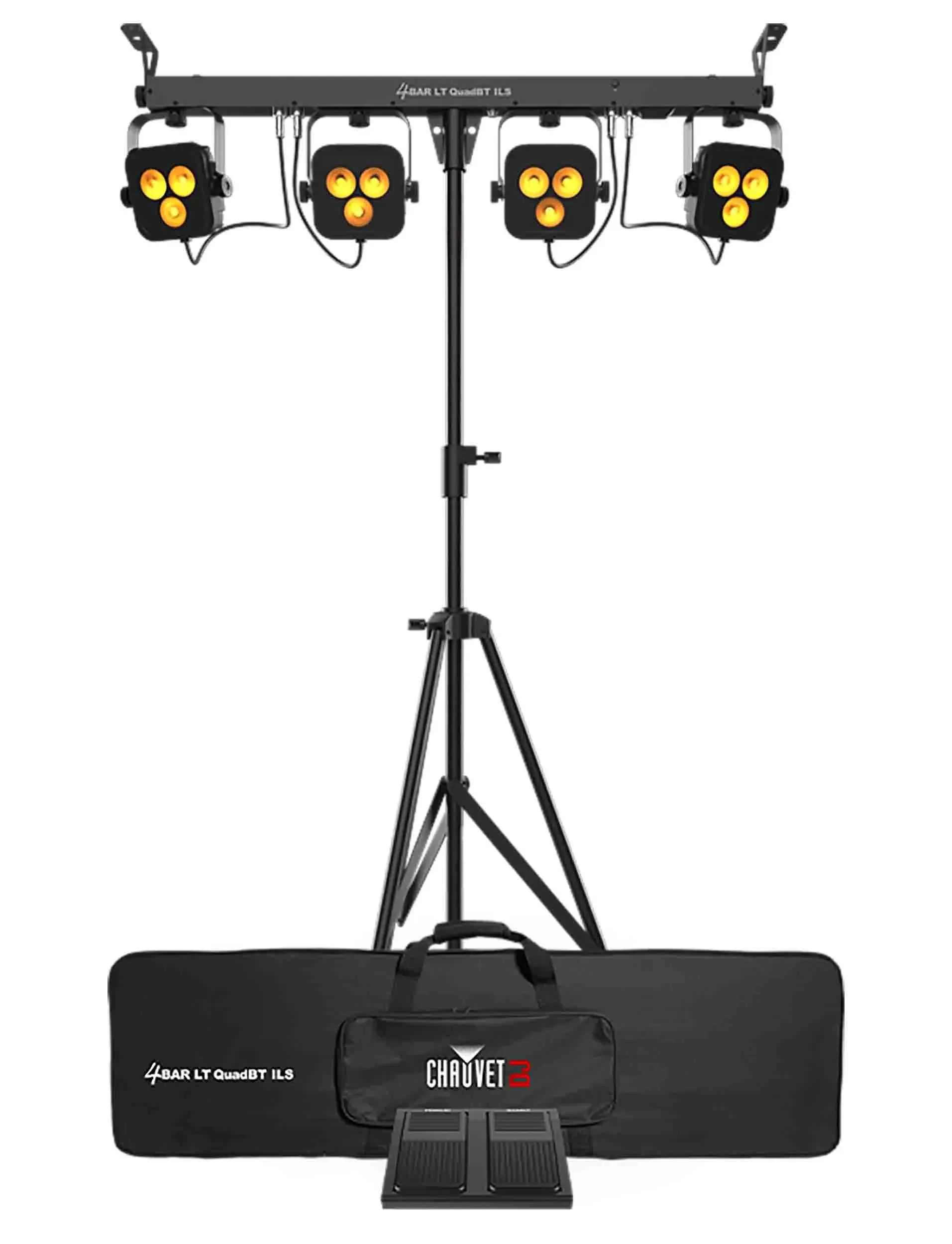 Chauvet DJ 4BAR LT QuadBT ILS Complete Wash Light System with Bluetooth | Reverb