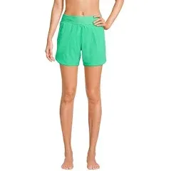 Lands' End Women's 5" Quick Dry Swim Shorts with Panty