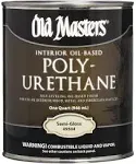 Old Masters 49504 Polyurethane Oil Based Interior Semi Gloss Quart