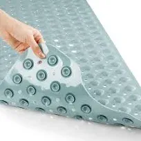 Yimobra Original Bathtub Mat Non Slip, Extra Long Bath Mat for Tub with Big Suct