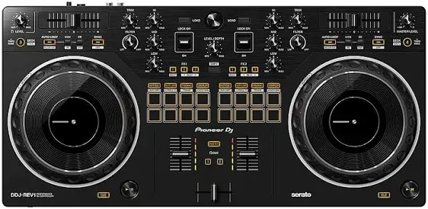 Pioneer DJ DDJ-REV1 DJ Controller w/ DJ DM-50D 5" Studio Monitors (Pair) | Reverb