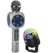 Sing-A-Long Bling Bluetooth Karaoke Microphone