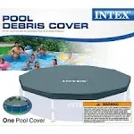 Intex 12' Round Frame Set Easy Swimming Pool Debris Cover | 28031E