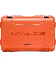 Nanuk 938 Survival Gear Wheeled Hard Case (Orange, 51.1L)