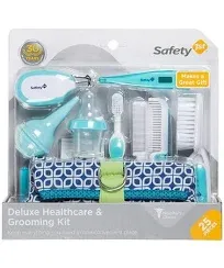 Safety 1st Deluxe 25-Piece Baby Healthcare and Grooming Kit (Arctic Blue)