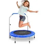 SereneLife SLSPT365 - Jumping Fun Sports Trampoline, Kids Size