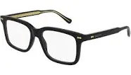 Gucci GG 0914O 002 Brown Rectangle Men&#039;s Eyeglasses