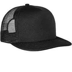 District Flat Bill Snapback Trucker Cap