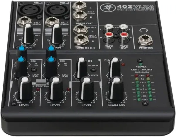 Mackie 4-Channel Ultra-Compact Mixer 402VLZ4