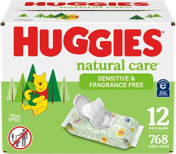 Huggies Natural Care Baby Wipes