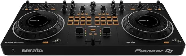 Pioneer DJ DDJ-REV1 Serato Scratch-Style 2-Channel DJ Controller, Black