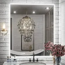 KeonJinn ETL Certificated Backlit LED Bathroom Mirror