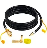 12ft Propane Quick Connect Hose