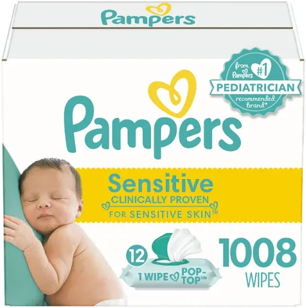 Pampers Baby Wipes Sensitive