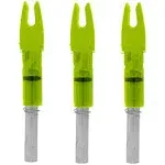 Lumenok Signature Lighted Nock - 3 Pack - Green