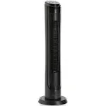 Amazon Basics Digital 4 Speed Oscillating LED Display Tower Fan | adamsbargainshop