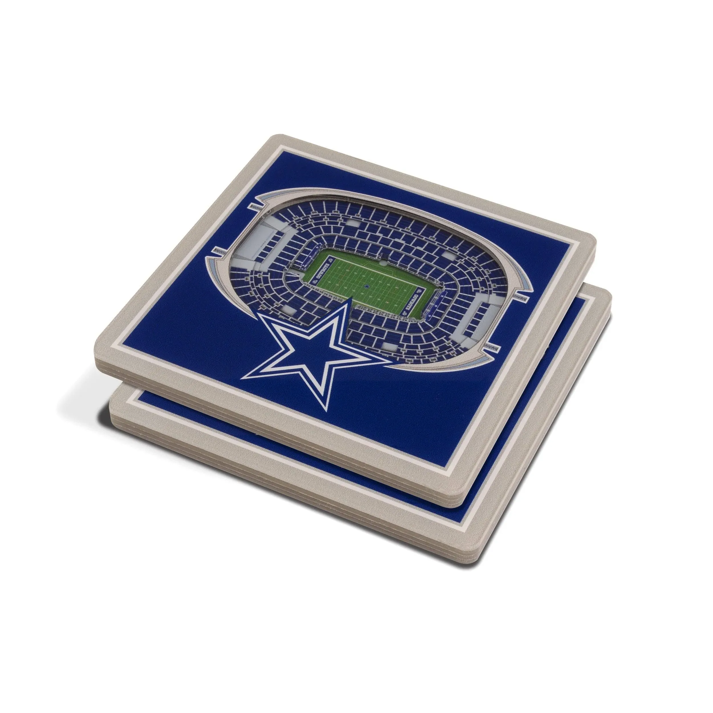 You the Fan 3D StadiumView Coasters Dallas Cowboys